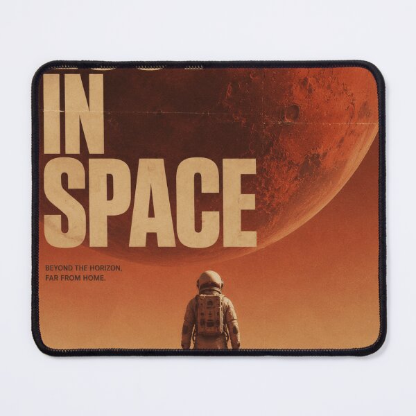 Item preview, Lost In Space – Retro Futuristic Astronaut Poster designed and sold by Watchyyy.