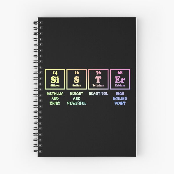 Item preview, Sister Periodic Table Funny Nerdy Science Gift designed and sold by ScienceCorner.