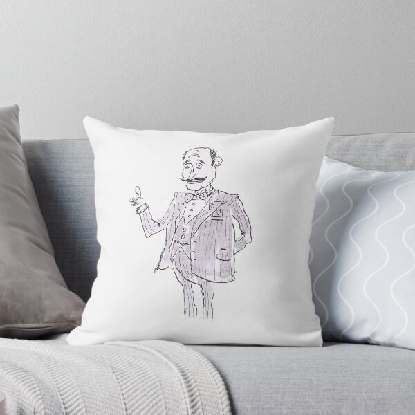Item preview, Agatha Christie's Poirot designed and sold by Inky Fingers Illustrations.
