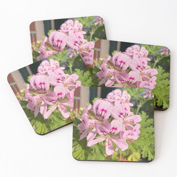 Item preview, Delicate Clusters of Pink Pelargonium designed and sold by BalkanBloom.