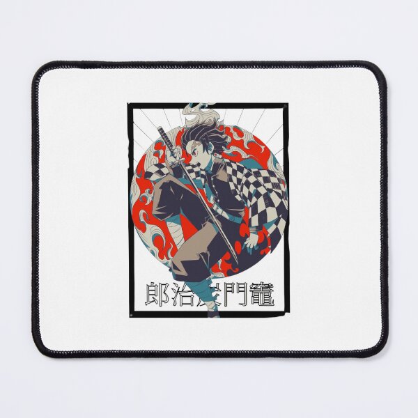 Item preview, Sun Breathing Enso - Crimson Sun Checkered Frame   designed and sold by Mrdonut-ARt.