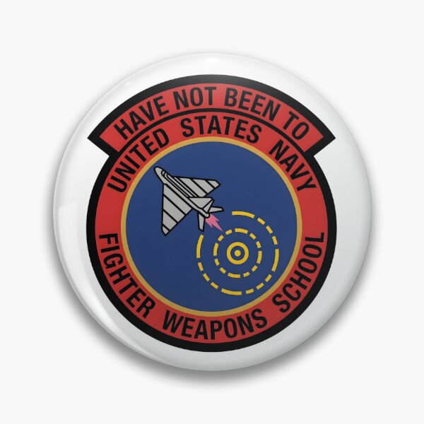 Item preview, United States Navy Fighter Weapons School "Have Not Been To" Satirical Morale Patch designed and sold by CharlieDesings.