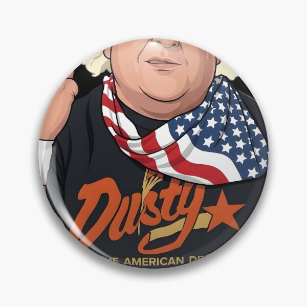 Item preview, Dusty Rhodes Vector Illustration designed and sold by Boruto1231.