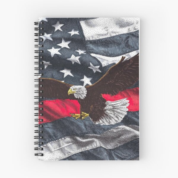 Item preview, Thin Red Line Flag designed and sold by Cora Worthington Art.