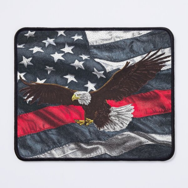 Item preview, Thin Red Line Flag designed and sold by Cora Worthington Art.