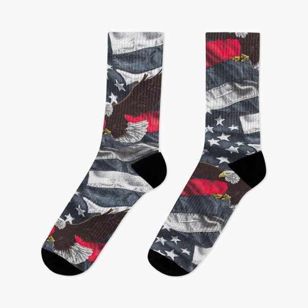 Item preview, Thin Red Line Flag designed and sold by Cora Worthington Art.