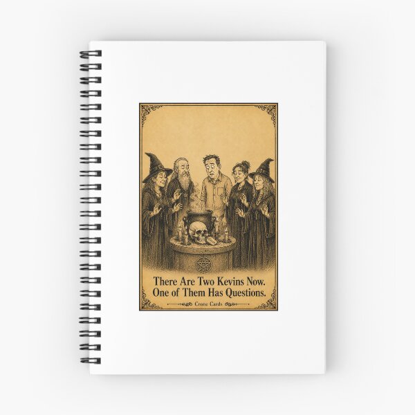Item preview, Crone Cards - There Are Two Kevins Now. One of Them Has Questions. designed and sold by Kay Mhor Studio.
