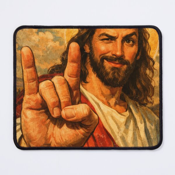 Item preview, Portrait of Jesus designed and sold by Tunablessed.