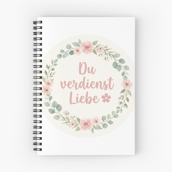 Item preview, „Du verdienst Liebe" ? Selbstliebe Aufkleber auf Deutsch designed and sold by Art10Shop.
