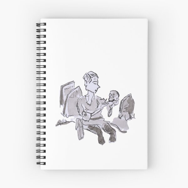 Item preview, Shakespeare's Hamlet, alas poor Yoric designed and sold by Inky Fingers Illustrations.