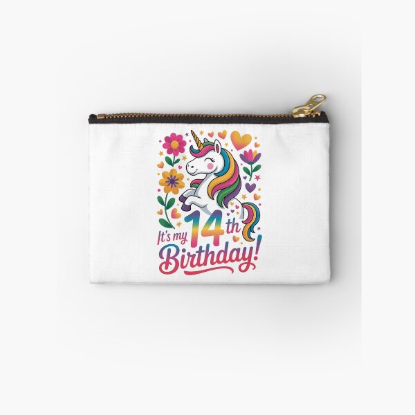 Item preview, Unicornio de cumpleaños número 14 designed and sold by jkrphoto.