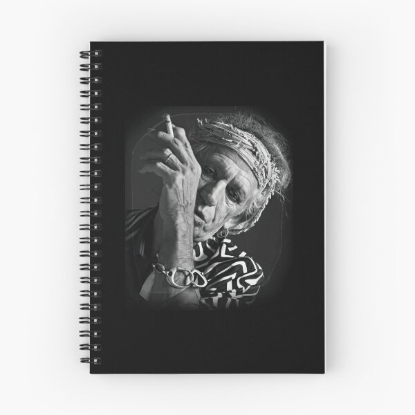 Item preview, Keith Richards Noir Portrait Poster Design Today Graphic designed and sold by RudolphJimmers.