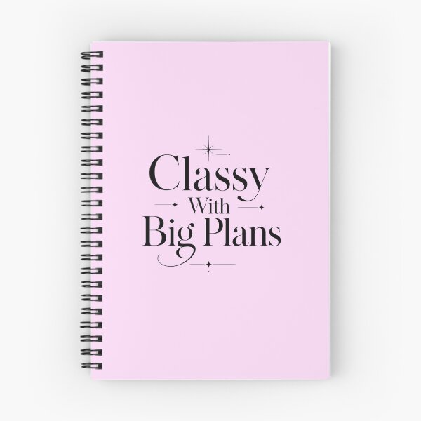 Item preview, Classy With Big Plans. Quiet Luxury Typography Aesthetic designed and sold by Aarvya Fashion Club ( A.F.C ).