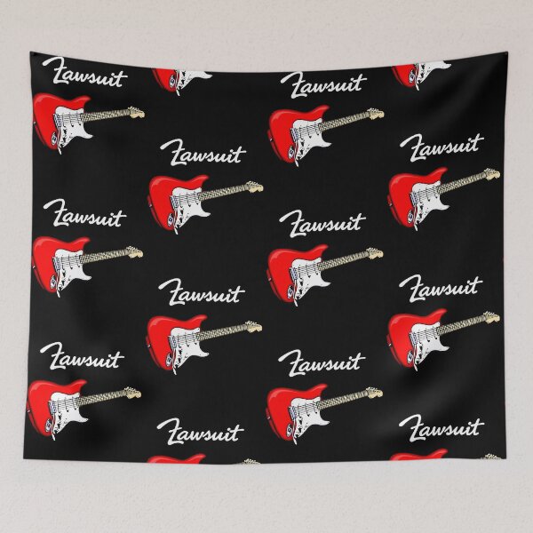 Item preview, Lawsuit Guitar Musician Funny Music Lover Rock Guitar Design designed and sold by Glow-Paw-Studio.