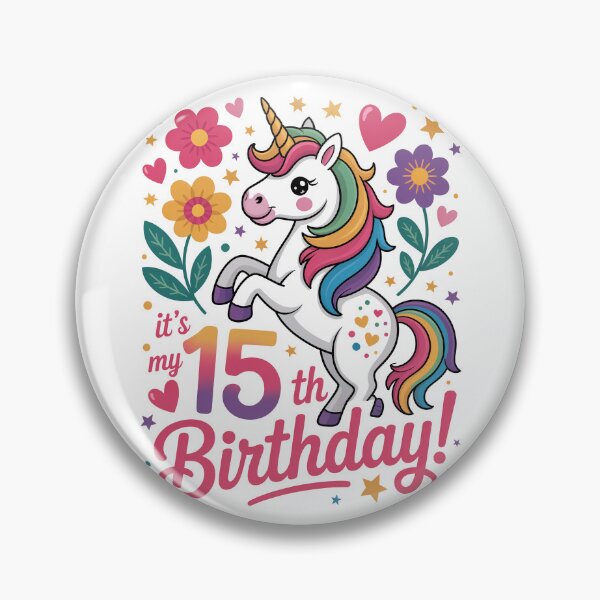 Item preview, 15 th Birthday Unicorn designed and sold by jkrphoto.