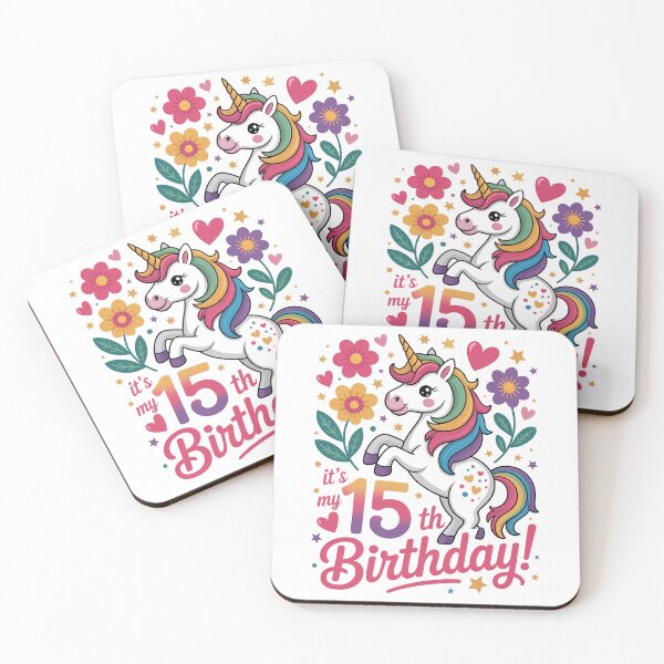 Item preview, 15 th Birthday Unicorn designed and sold by jkrphoto.