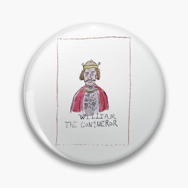 Item preview, William the Conqueror 1066 designed and sold by Inky Fingers Illustrations.