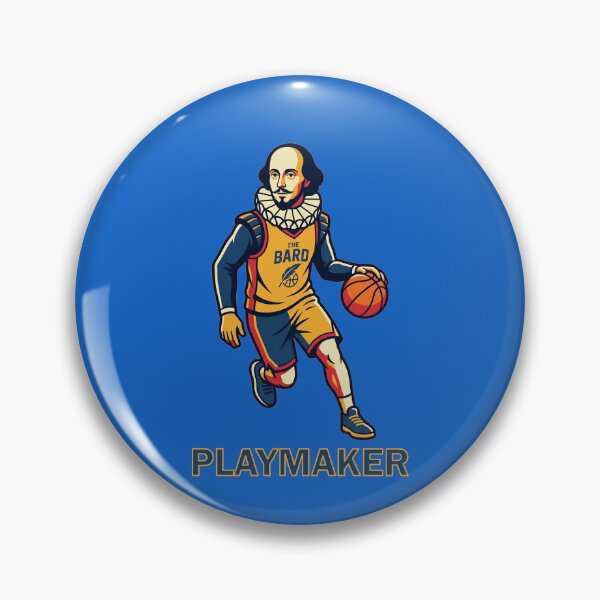 Item preview, William Shakespeare Basketball Playmaker - Funny English Teacher designed and sold by ModoSolo.