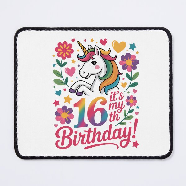 Item preview, 16th Birthday Unicorn designed and sold by jkrphoto.
