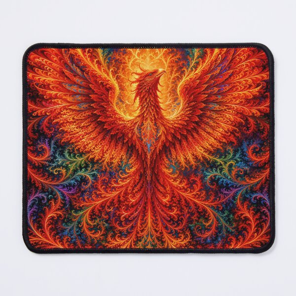 Item preview, Fractal Psychedelic Phoenix designed and sold by Newstreams.