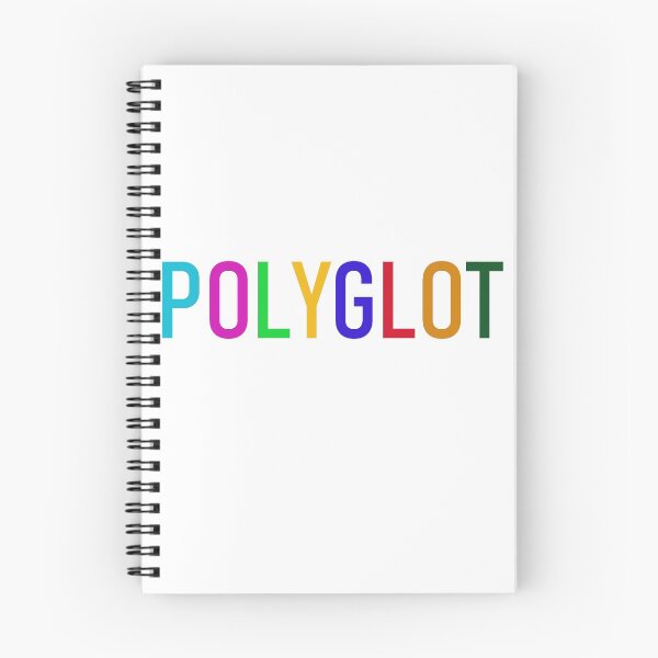 Item preview, Polyglot - multicoloured designed and sold by Lingo Shop.