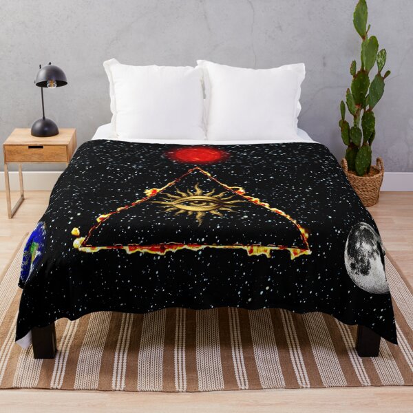 Item preview, Eye inside burning triangle space art  designed and sold by FahdSpaceArt.