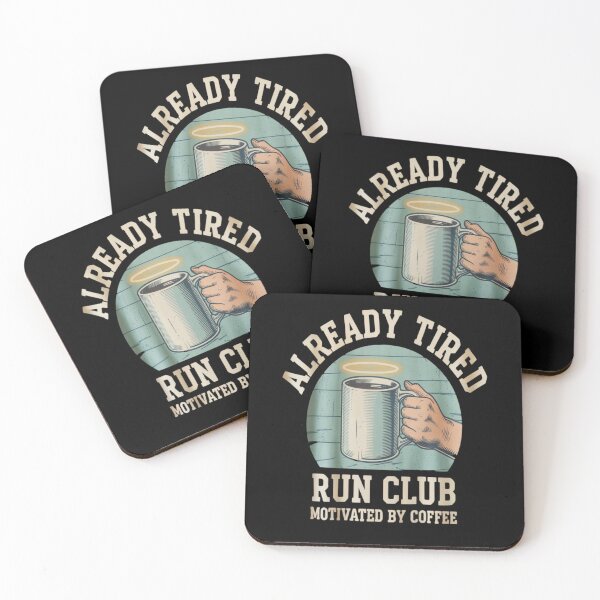Item preview, Already Tired Run Club - Slow Pace High Vibe - Tired Dad Run - Beginner Runner - Back Of The Pack Runner - Reluctant Runner - Slow Miles - Morning Coffee Runner -  Run Club - Easy Pace Runner designed and sold by JansenGS.