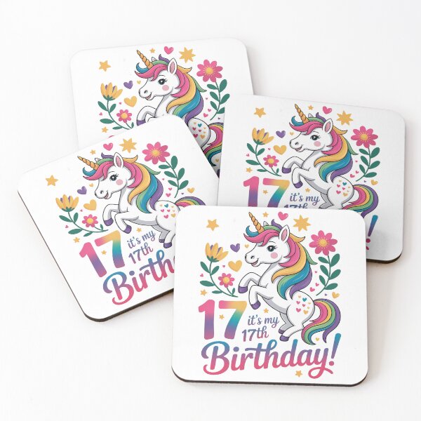 Item preview, 17th Birthday Unicorn designed and sold by jkrphoto.