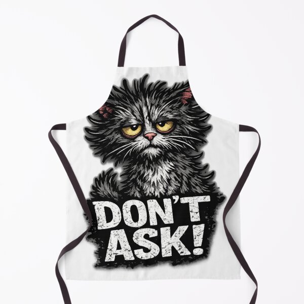 Item preview, Funny Cat Don't Ask designed and sold by ttuniques.