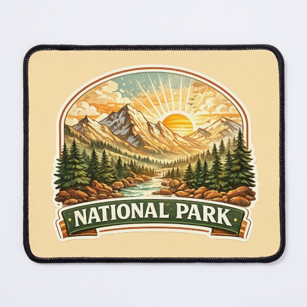 Item preview, Retro National Park Explorer designed and sold by 0606PM.