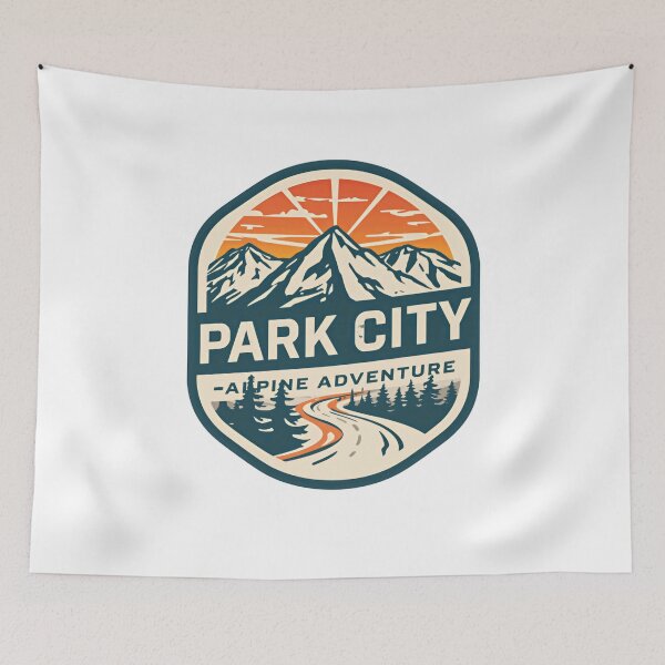 Item preview, Park City Alpine Adventure Utah Mountain Travel Ski designed and sold by Simsimah26Parks.