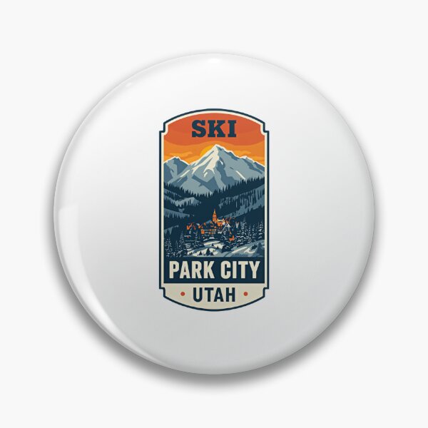 Item preview, Ski Park City Utah Mountain Skier Travel designed and sold by Simsimah26Parks.