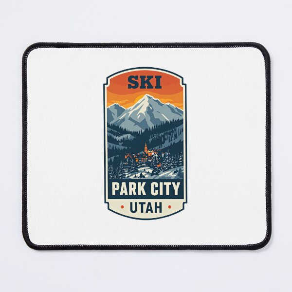 Item preview, Ski Park City Utah Mountain Skier Travel designed and sold by Simsimah26Parks.