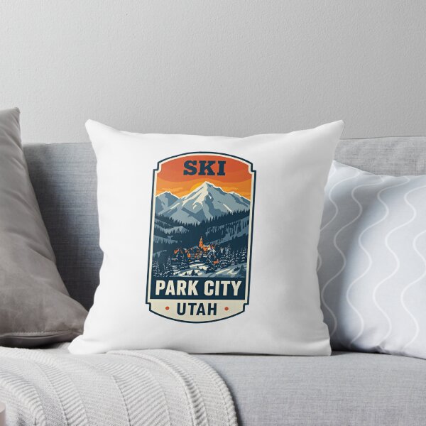 Item preview, Ski Park City Utah Mountain Skier Travel designed and sold by Simsimah26Parks.