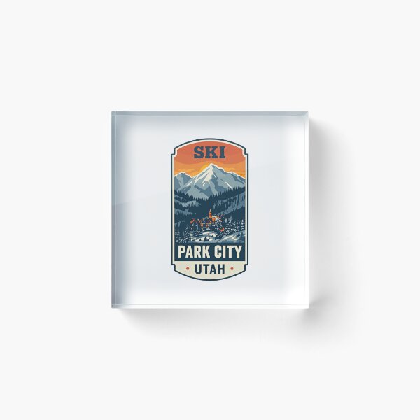 Item preview, Ski Park City Utah Mountain Skier Travel designed and sold by Simsimah26Parks.