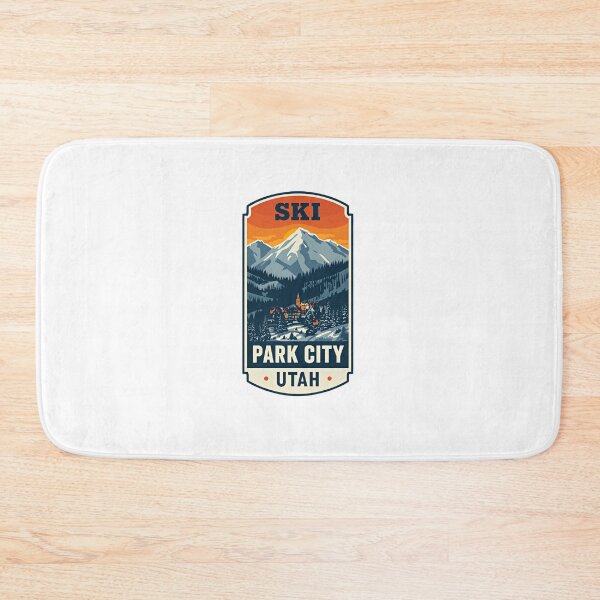Item preview, Ski Park City Utah Mountain Skier Travel designed and sold by Simsimah26Parks.