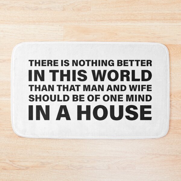 Item preview, Nothing Better Than When Man and Wife Are of One Mind — The Odyssey Quote (White Version) designed and sold by LiteraryRelics.