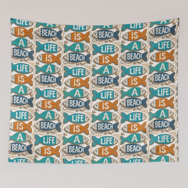 Item preview, My Life is a Beach designed and sold by Mevissart.