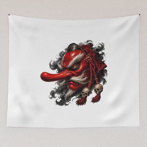 Item preview, Art Tengu mask designed and sold by garcesrick.