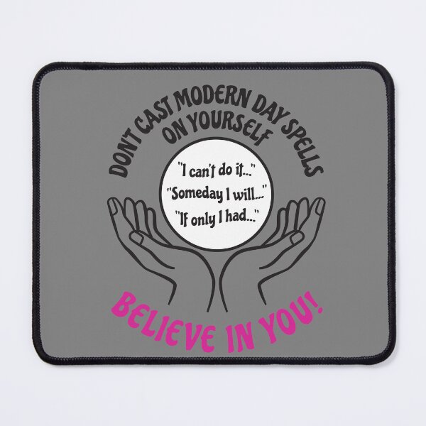 Item preview, Don't Cast Modern Day Spells (Pink) designed and sold by MrGsMind.
