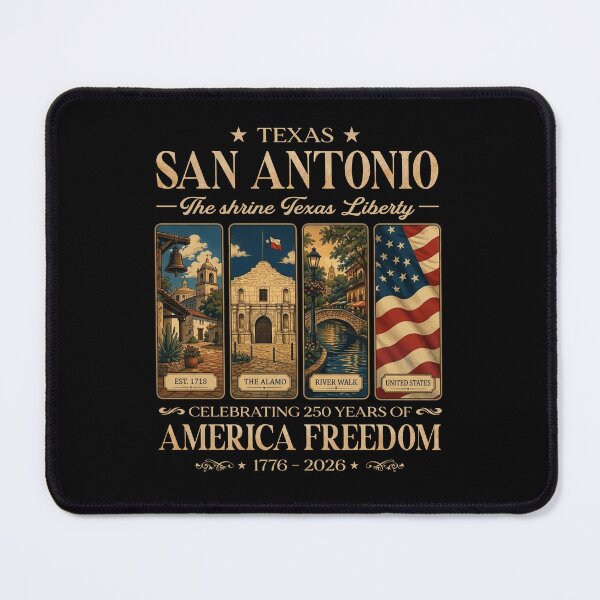 Item preview, Texas San Antonio The Shrine of Texas Liberty Celebrating 250 Years of American Freedom 1776 - 2026 designed and sold by MutzelArts.