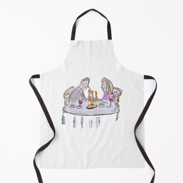 Item preview, Having a meal at a posh restaurant designed and sold by Inky Fingers Illustrations.