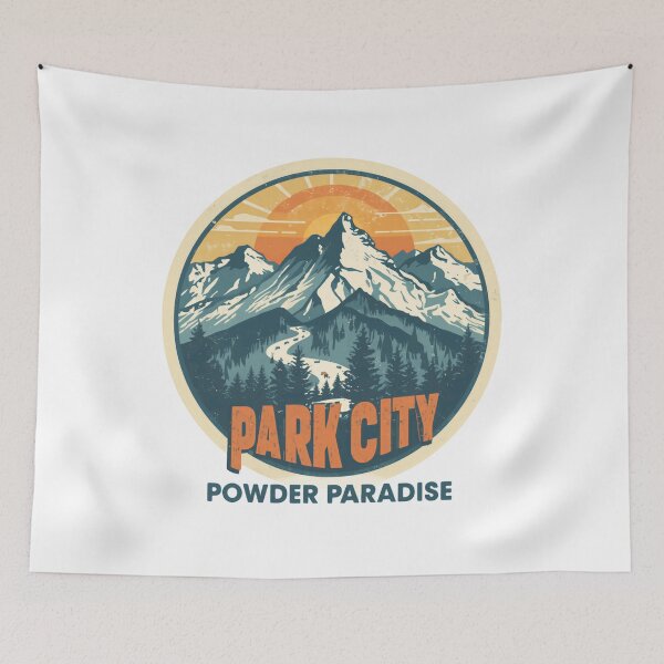 Item preview, Park City Powder Paradise Utah Ski Snowboard Destination designed and sold by Simsimah26Parks.