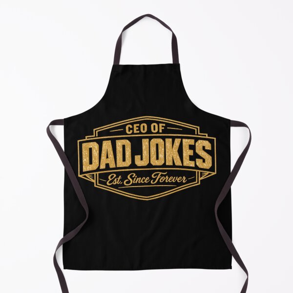 Item preview, CEO of Dad Jokes Funny Fathers Day Gift Vintage Gold Badge T-Shirt designed and sold by VaultVibes.