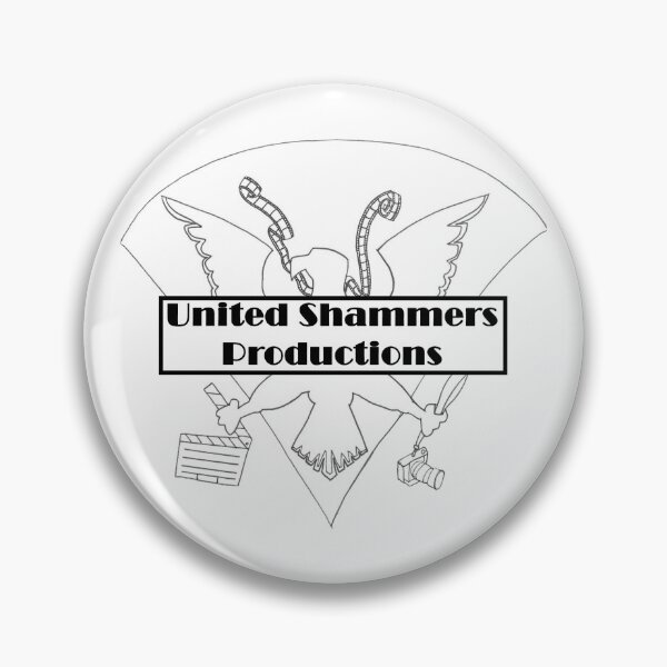 Item preview, United Shammers Text Logo BW designed and sold by Fournotepro.