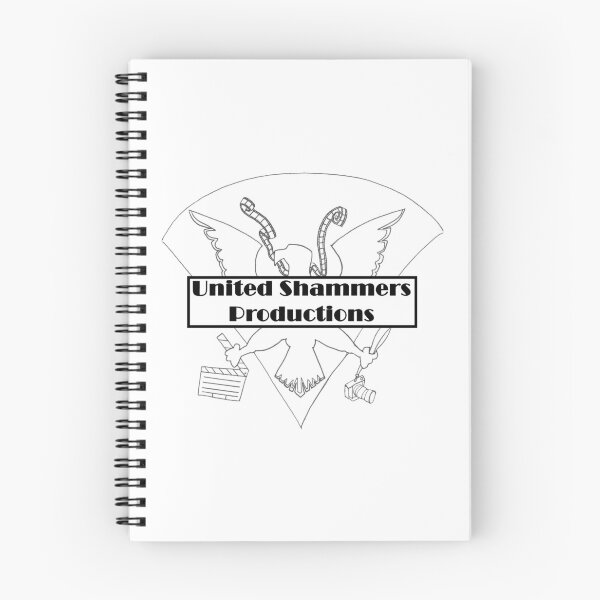 Item preview, United Shammers Text Logo BW designed and sold by Fournotepro.