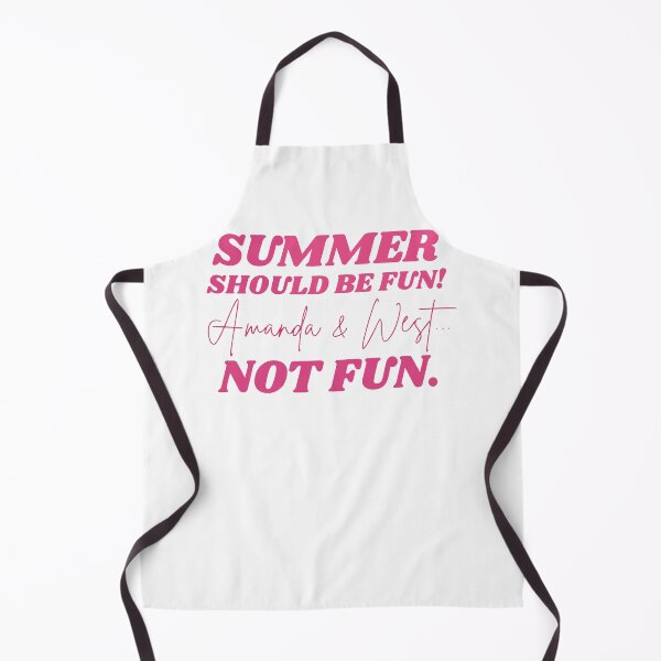 Item preview, Summer Should Be Fun Amanda And West Not Fun Funny Summer Meme designed and sold by Glow-Paw-Studio.