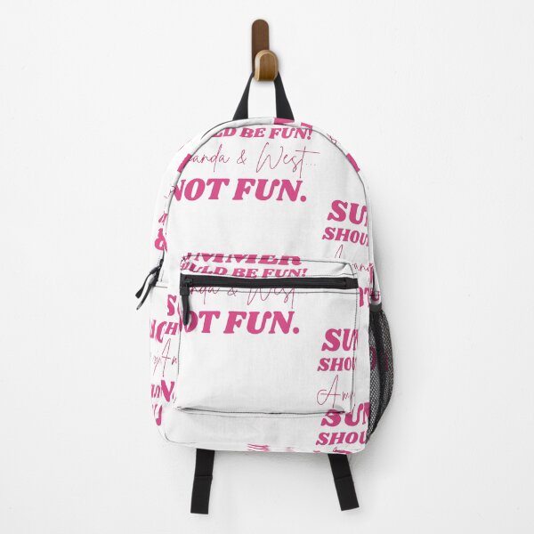 Item preview, Summer Should Be Fun Amanda And West Not Fun Funny Summer Meme designed and sold by Glow-Paw-Studio.