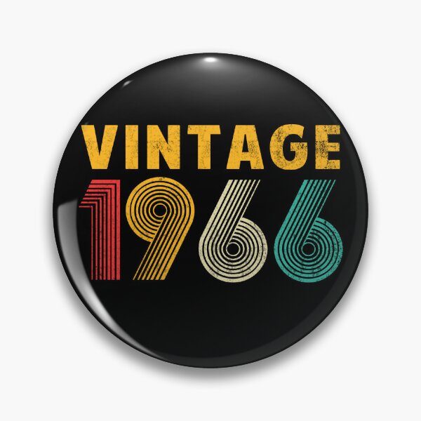 Item preview, Vintage 1966, 60th Birthday Gift Distressed Design designed and sold by FernaRoje.