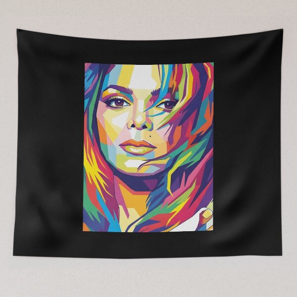 Item preview, Janet Jackson Pop Art designed and sold by fiverofthebox.